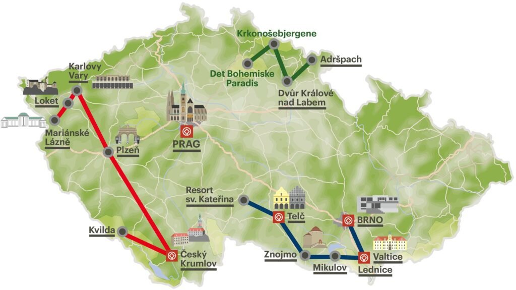 Guide til hvad skal man se i Erzgebirge Tjekkiet